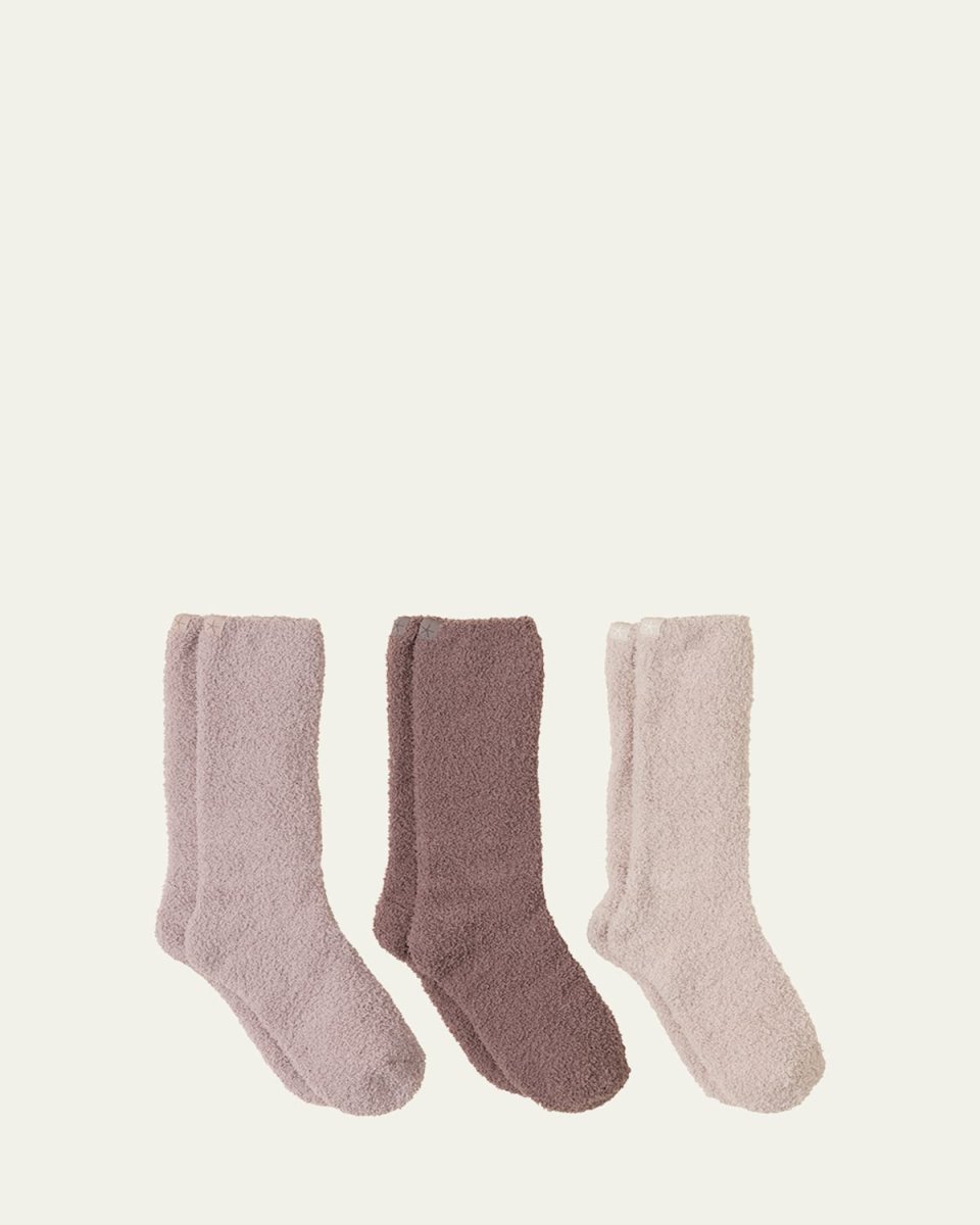 CozyChic Crew Socks 3-Pack